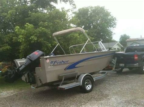 Fisher Deep V Aluminum Boat For Sale In Albany Ohio Classified