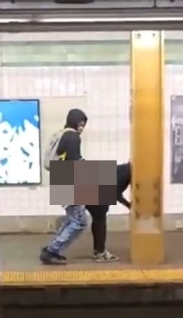 Shocking Pictures Show Brazen Couple Having Sex On New York City Subway