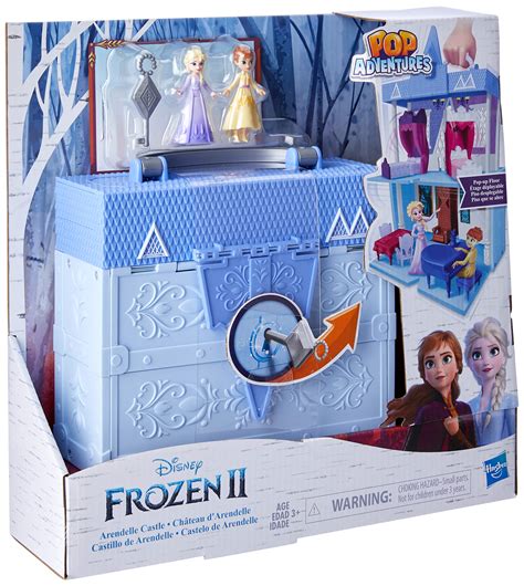 Disney Frozen Pop Adventures Arendelle Castle Playset With Handle Including Elsa Doll Anna