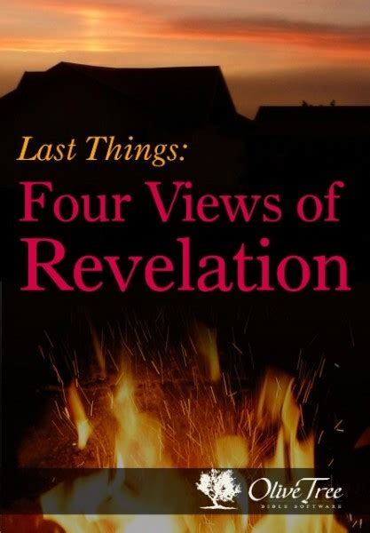 Last Things Four Views Of Revelation Olive Tree Bible Software