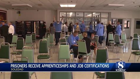 15 Prisoners At Salinas Valley State Prison Earn State Certificate