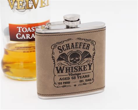 Personalized Flask Whiskey Edition