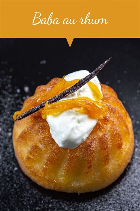 Le baba au rhum est un dessert généreusement parfumé et hyper moelleux