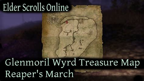 Glenmoril Wyrd Treasure Map Reaper S March Elder Scrolls Online Eso