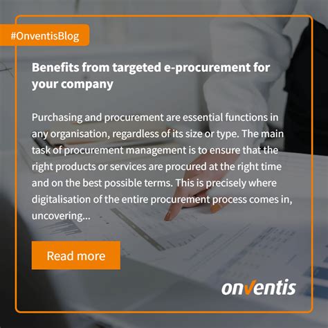 Targeted E Procurement Benefits For Your Company