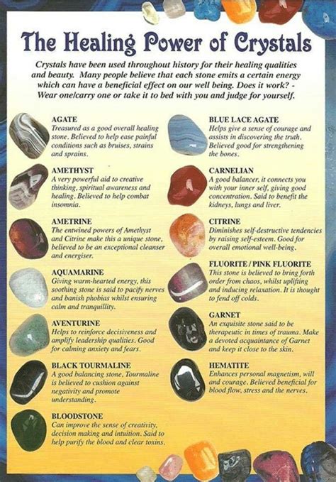 Crystal Healing Of Power Meanings Crystals Minerals Rocks And Minerals Crystals And Gemstones
