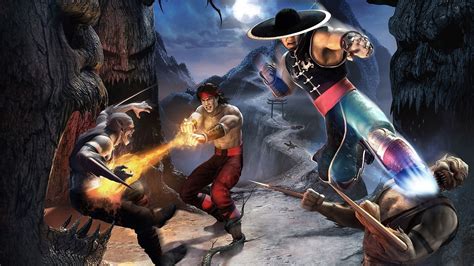 Desktop Wallpaper Mortal Kombat Video Game Fighters Hd Image