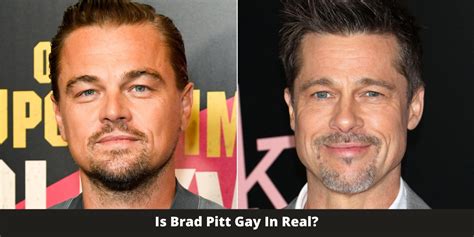 Is Brad Pitt Gay In Real
