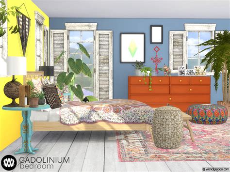 Gadolinium Bedroom By Wondymoon Liquid Sims