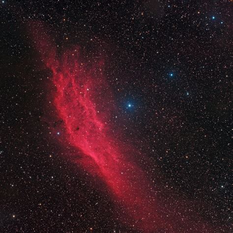 California Nebula Ngc 1499 Astrophotography Martin Rusterholz