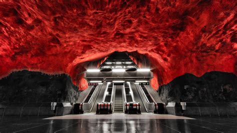 Stockholm Subway The Worlds Largest Public Art Gallery DesignWanted