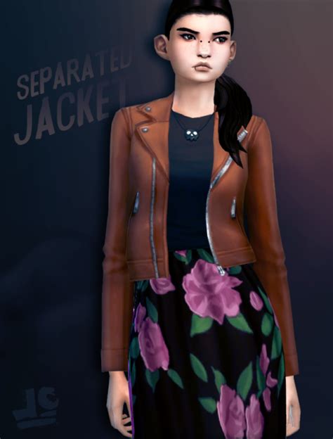 Accessory Jacket Accessories Jacket Sims 4 Sims 4 Clothing