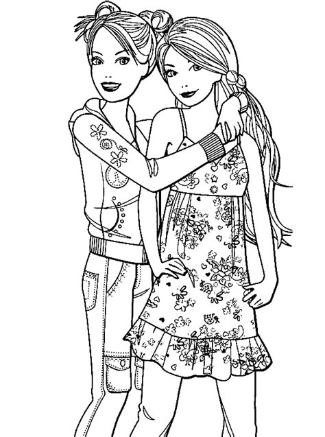 Best Friends Coloring Pages Best Coloring Pages For K