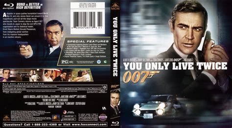 You Only Live Twice Movie Blu Ray Scanned Covers You Only Live