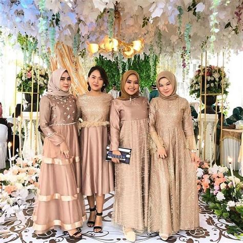 Dress Gaun Bridesmaids Hijab On Instagram Inspired By