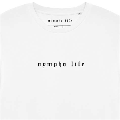 Nympho Life Sex Positive Erotica Sexy Feminist Pussy T Shirt Etsy