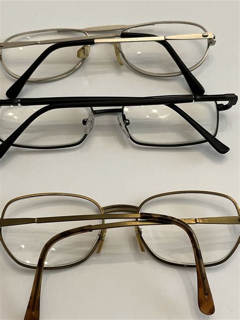 lot 6 vintage eyeglasses frames glasses mens womens a… gem