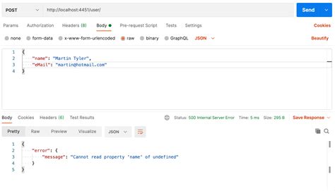 Javascript Error Message Cannot Read Property Name Of