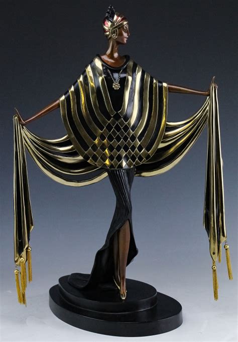 Sold Price Erte 1892 1990 Opening Night Deco Bronze Statue March 3