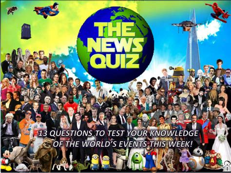 The News Quiz 14th 21st November 2016 Teaching Resources