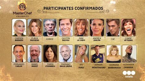 The second season of the most watched gastronomic reality show on television is coming to an end. Masterchef Celebrity 2: ya se conoce a los 16 participantes