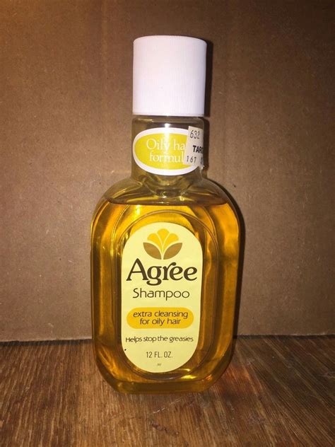 Vintage Agree Shampoo bottle for oily hair | Agree shampoo 