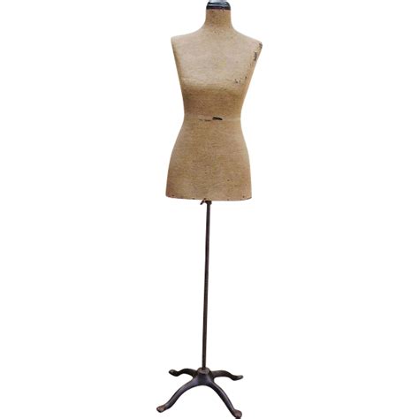 Early 1900 Dress Form Mannequin Tiny Waist Sold On Ruby Lane