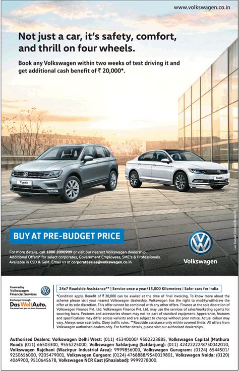 View Volkswagen Car Advertisements In Newspapers