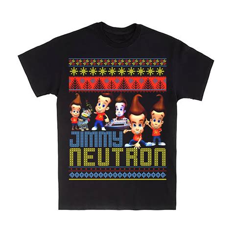 Jimmy Neutron Christmas Style Custom T Shirt Unisex Mens And Etsy