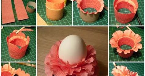 Diy Paper Flower Easter Egg Stand ~ Goodiy