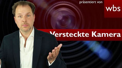 Sendung Versteckte Kamera Illegal Rechtsanwalt Christian Solmecke Youtube