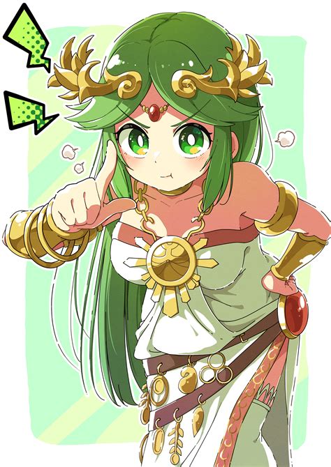 Palutena Kid Icarus And More Drawn By Merugamu Melgum Danbooru