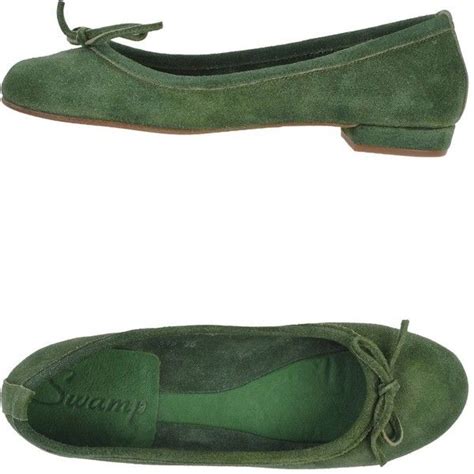 Swamp Ballet Flats 55 Liked On Polyvore Featuring Shoes Flats