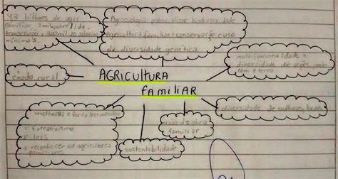 Agricultura Familiar Mapa Mental