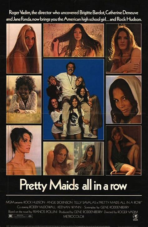 Pretty Maids All In A Row 1971 Poster 1 Trailer Addict