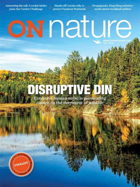 On Nature Magazine Fall 2018 Page 8 9