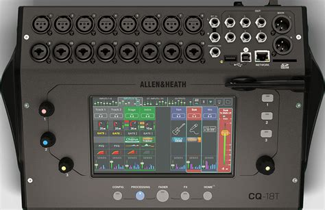 Allen And Heath Cq 18t Digital Mixing Desk