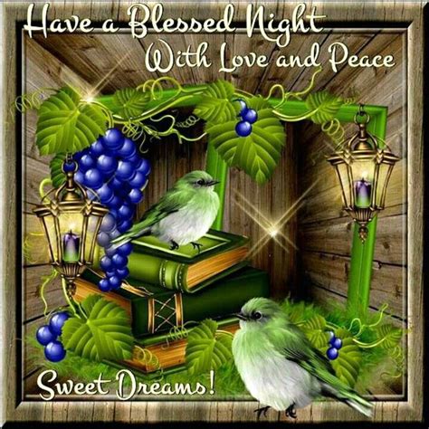 Best of all because most commonly used, is to delete both verbs. Have A Blessed Night With Love And Peace, Sweet Dreams ...