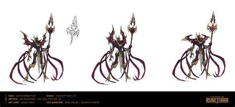 spideraxe on twitter rt loiza0319 [work] corrupted azir wip concept art from legends of