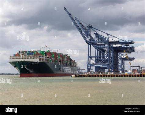 Evergreen Ever Govern One Of The Worlds Largest Container Ships Making