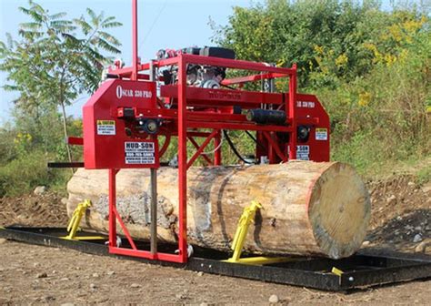 Oscar 330 Pro Portable Sawmill Portable Saw Mill Wood Milling Machine Homemade Bandsaw Mill