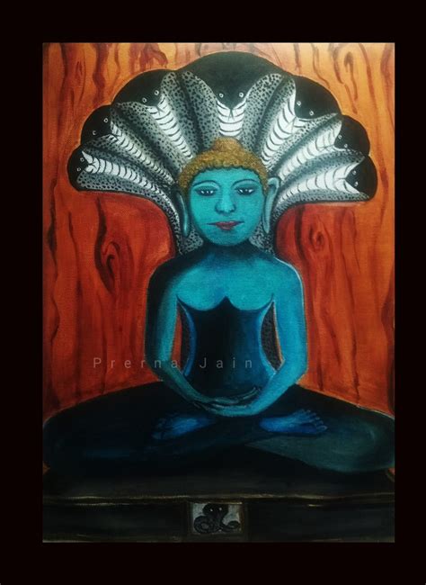Buy Jain God Handmade Painting By Prerna Jain Codeart824963405