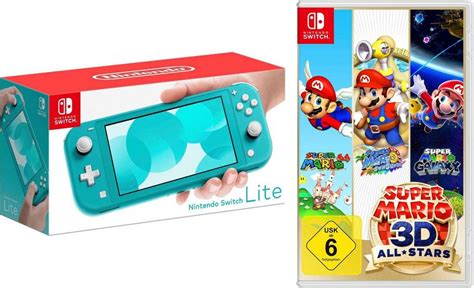 Nintendo Switch Lite Inkl Mario 3d Allstars Otto