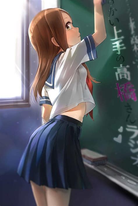 Gadis Anime Siswi Seragam Sekolah Rok Wallpaper Hd Wallpaperbetter