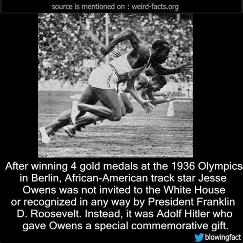 Mind Blowing Facts — After Winning 4 Gold Medals At The 1936 Olympics