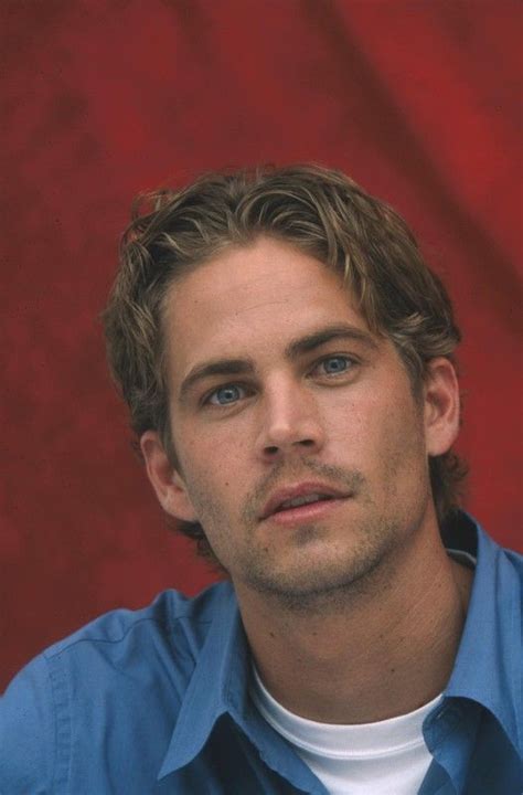 Paul Walker The Fast And The Furious Press Conference June 10 2001