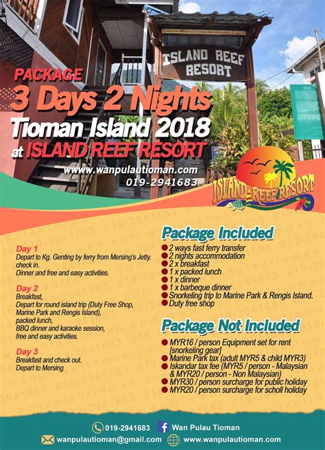 View deals for the barat tioman beach resort, including fully refundable rates with free cancellation. Pakej Percutian 3 Hari 2 Malam Ke Pulau Tioman 2018 ...