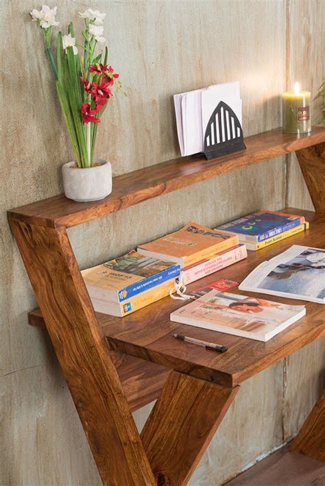 You can choose the best wooden study table online for kids or for office work from our best selection. Buy Solid Wood Crossia Writing Study Table Online | New ...