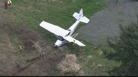 Small Plane Crashes Near Paine Field In Everett