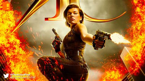 New Resident Evil The Final Chapter Film Posters Released The